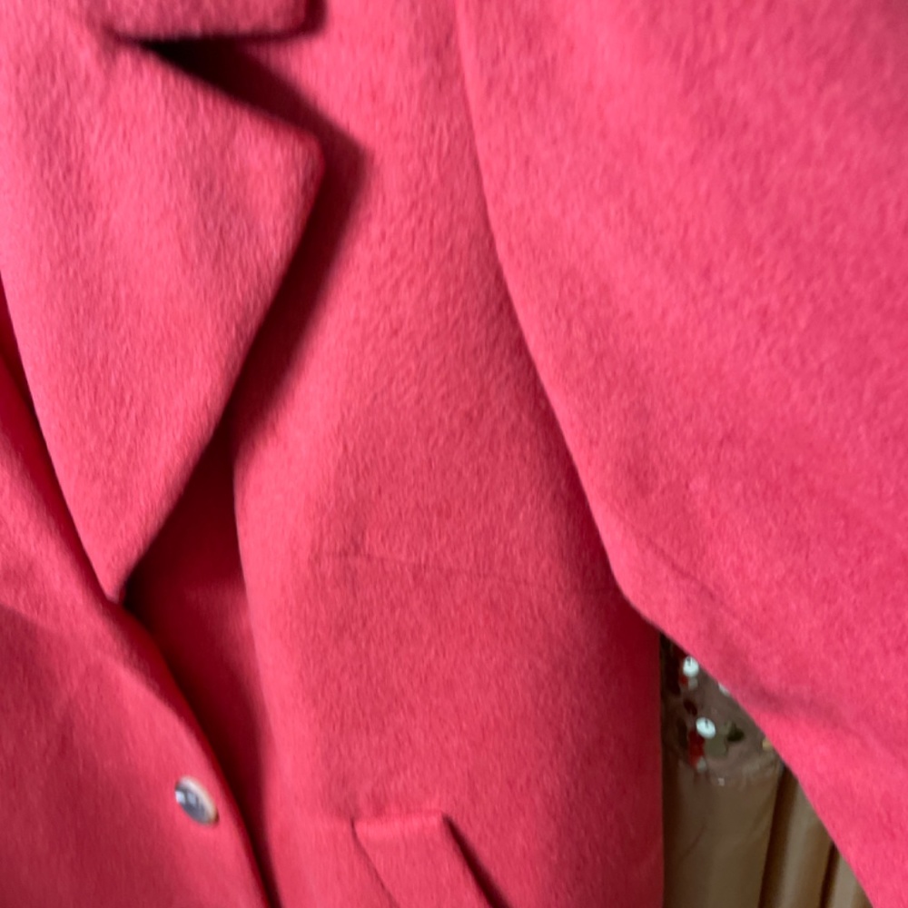 Wool blend knee length coat - Picture 9 of 11